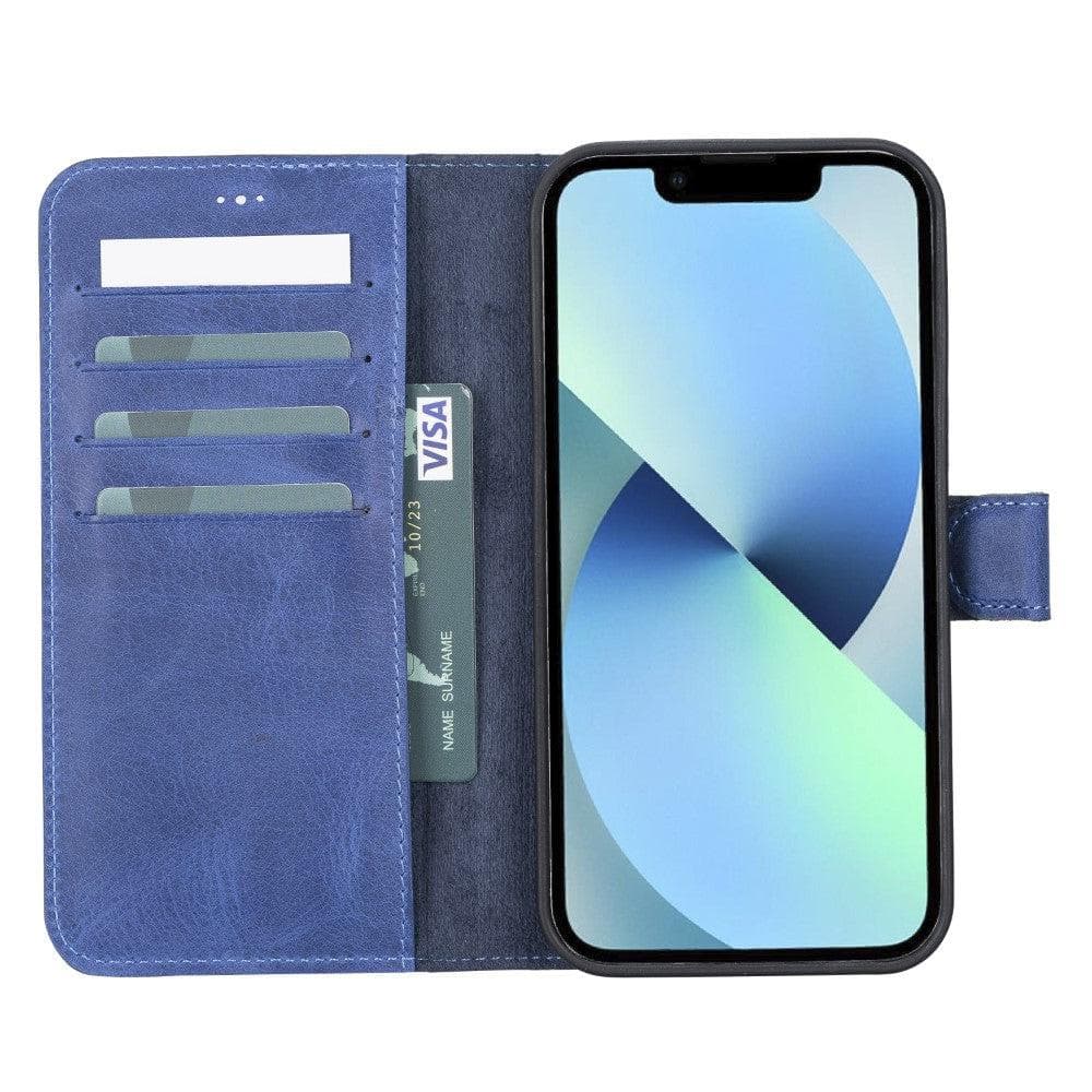 Magic iPhone 13 Pro Max Detachable Leather Wallet Case