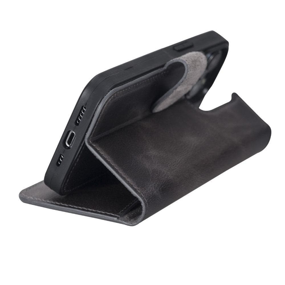 Magic iPhone 13 Pro Max Detachable Leather Wallet Case