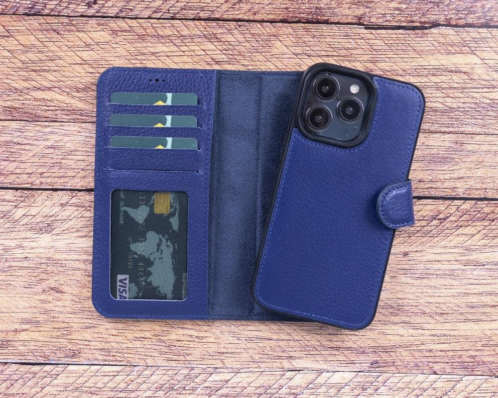 Magic iPhone 13 Pro Max Detachable Leather Wallet Case
