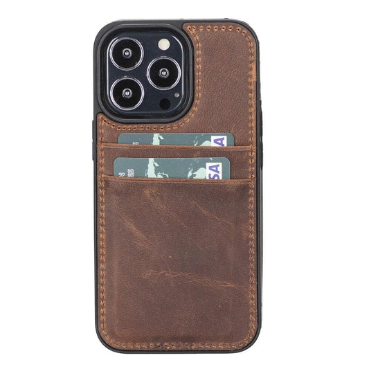 Flex Cover iPhone 13 Mini Leather Case with Card Holder