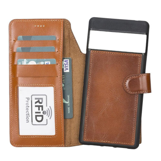 Magic Google Pixel 6 Pro Detachable Leather Wallet Case