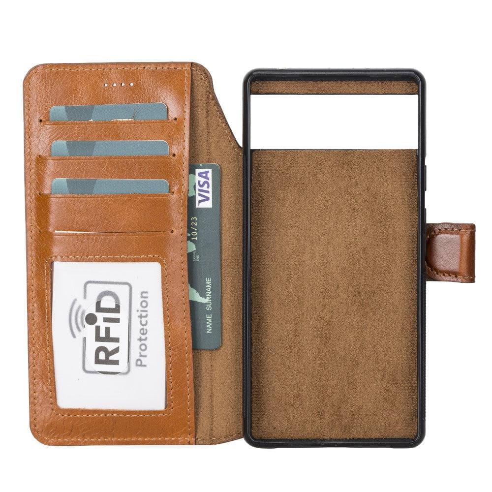 Magic Google Pixel 6 Pro Detachable Leather Wallet Case