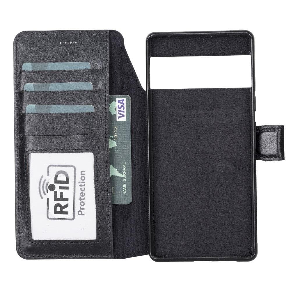Magic Google Pixel 6 Pro Detachable Leather Wallet Case