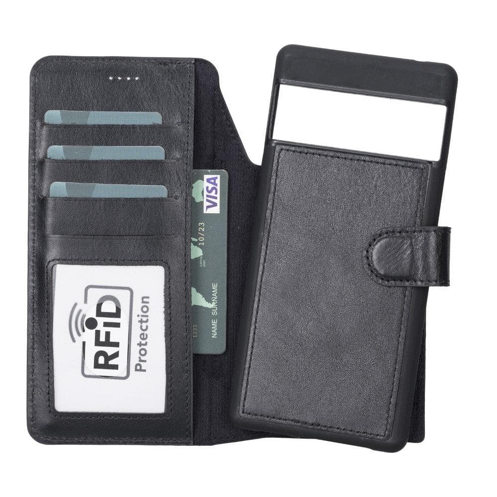 Magic Google Pixel 6 Pro Detachable Leather Wallet Case