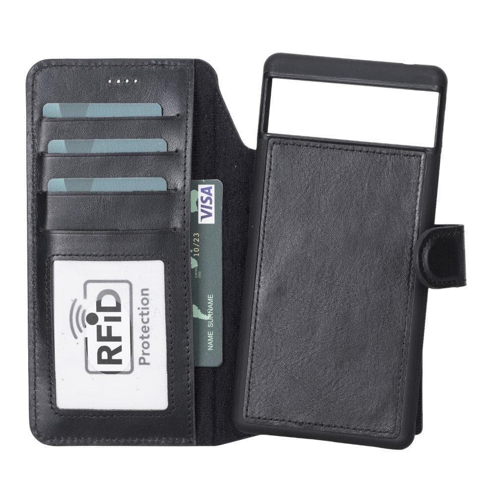 Magic Google Pixel 6 Pro Detachable Leather Wallet Case