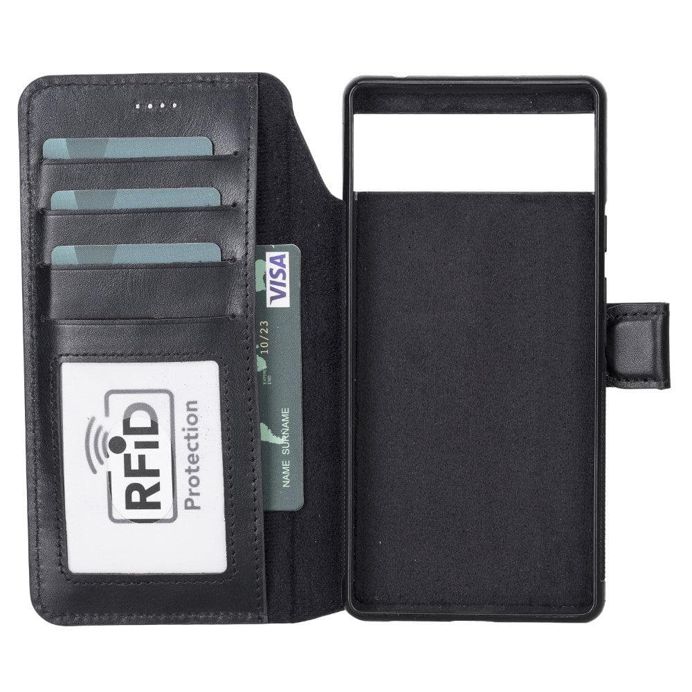 Magic Google Pixel 6 Pro Detachable Leather Wallet Case
