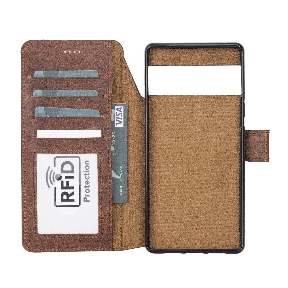 Magic Google Pixel 6 Pro Detachable Leather Wallet Case