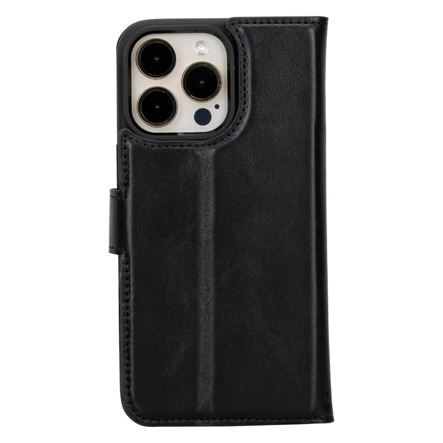 Magic iPhone 15 Pro Max Detachable Leather Wallet Case