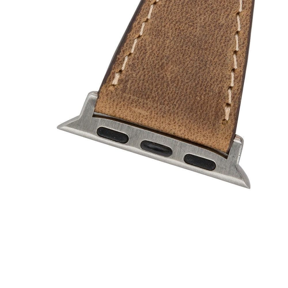 Slim Double Tour Apple Watch Leather Band