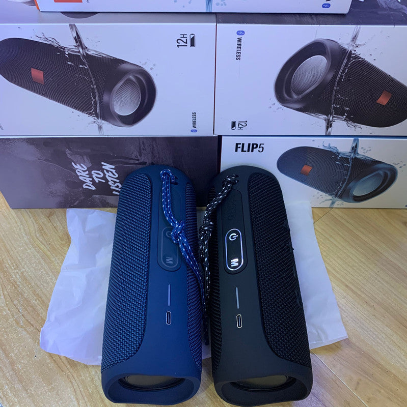Mini Flip5 Wireless  Speaker BT 5.0  Outdoor Speaker Waterproof Rechargeable image 1
