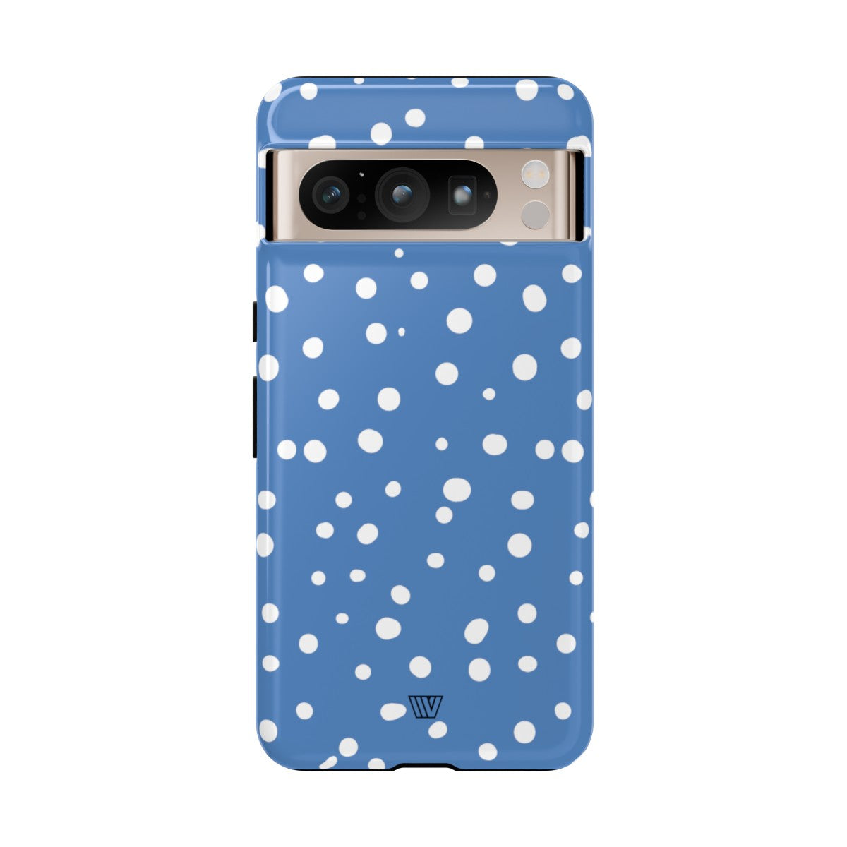 DUSTY BLUE DOTS | Tough Phone Case
