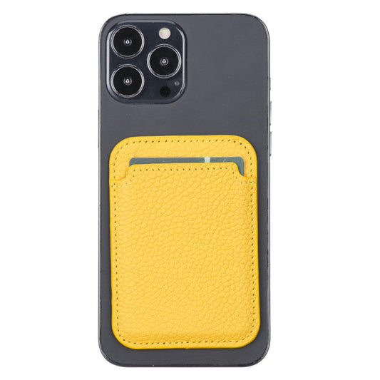 Maggy Magnetic Leather Card Holder