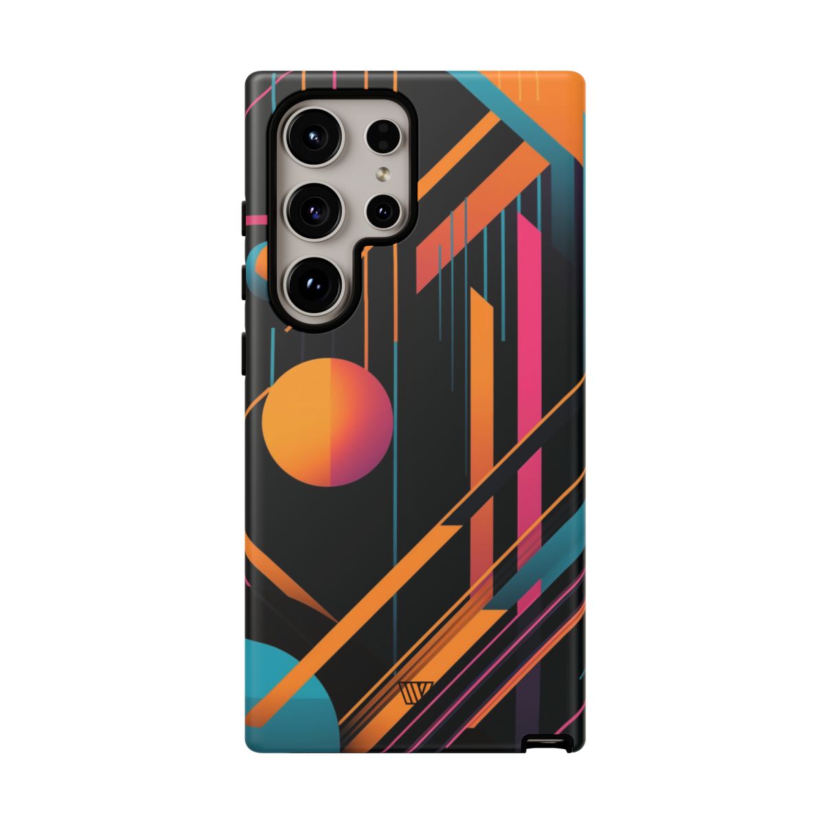 BOLD RETRO LINES | Tough Phone Case
