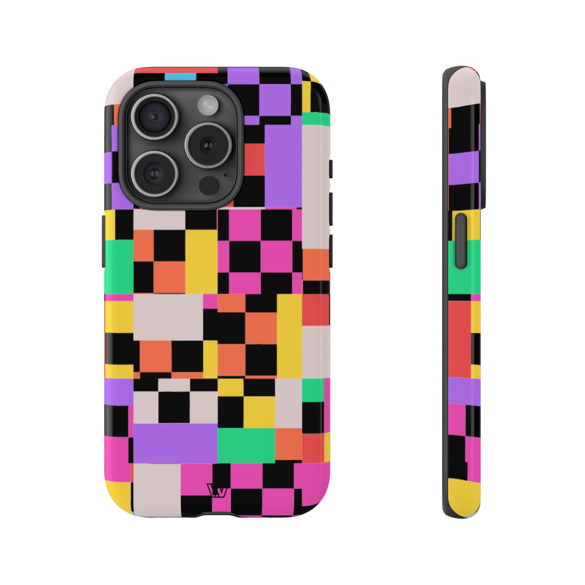 MASHED UP CHECKERBOARD | Tough Phone Case