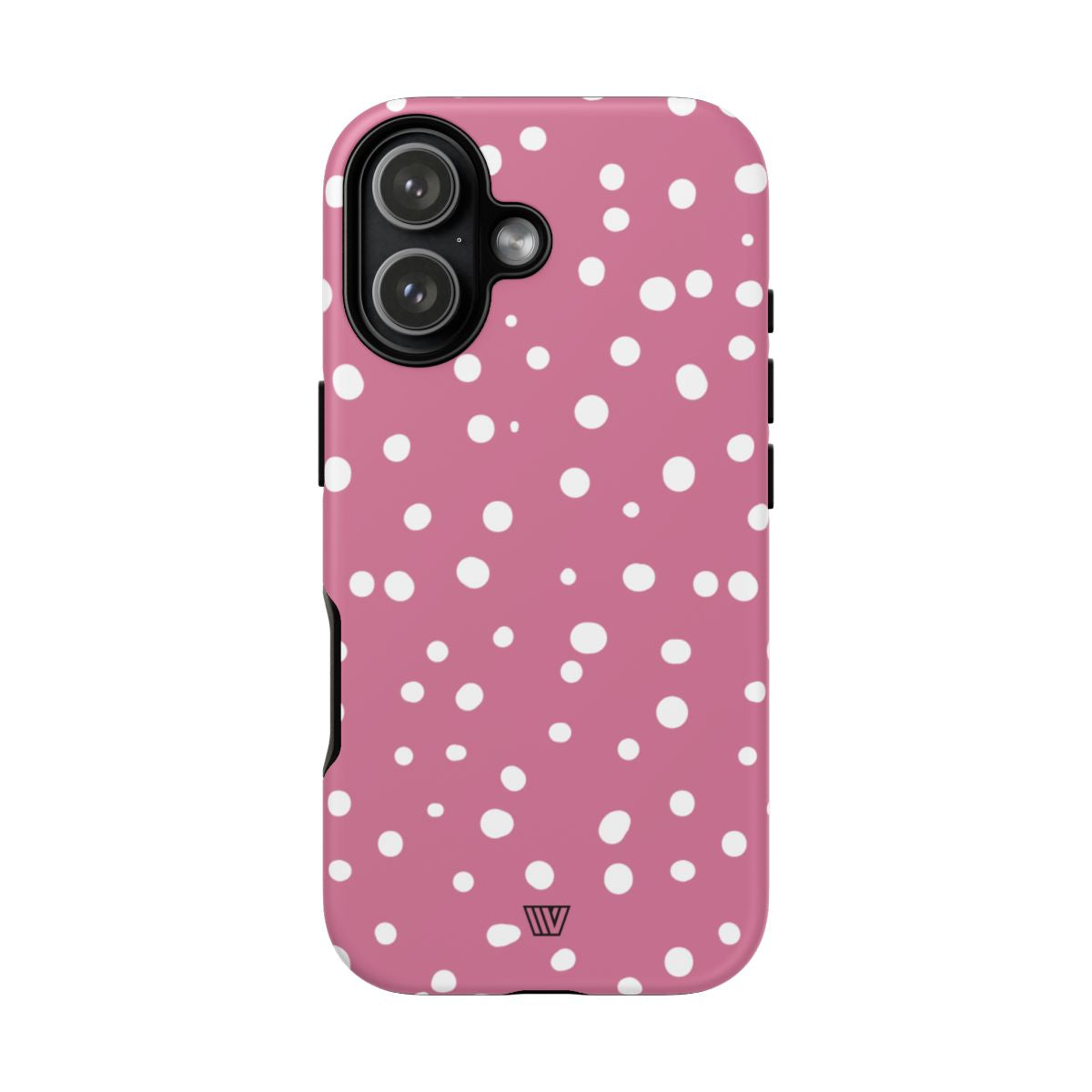 BLUSH RED DOTS | Tough Phone Case