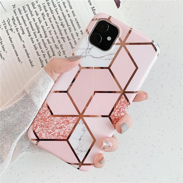 Plating Marble iPhone Case
