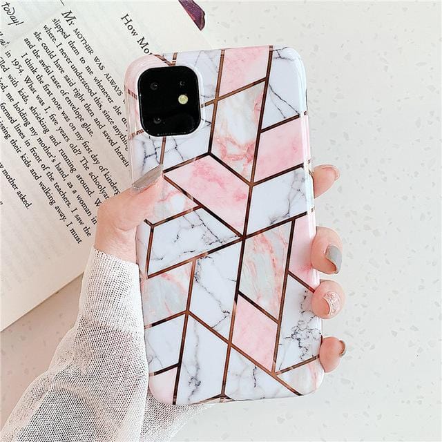 Plating Marble iPhone Case