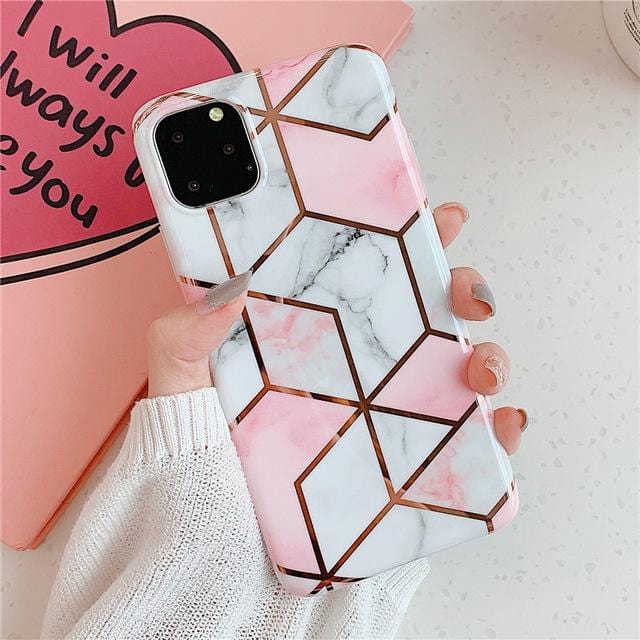 Plating Marble iPhone Case