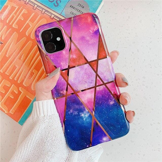 Plating Marble iPhone Case