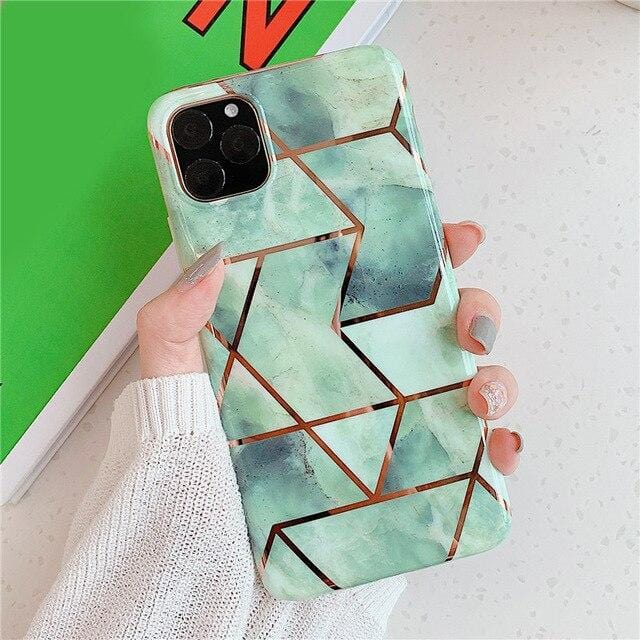 Plating Marble iPhone Case