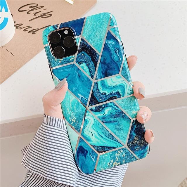 Plating Marble iPhone Case