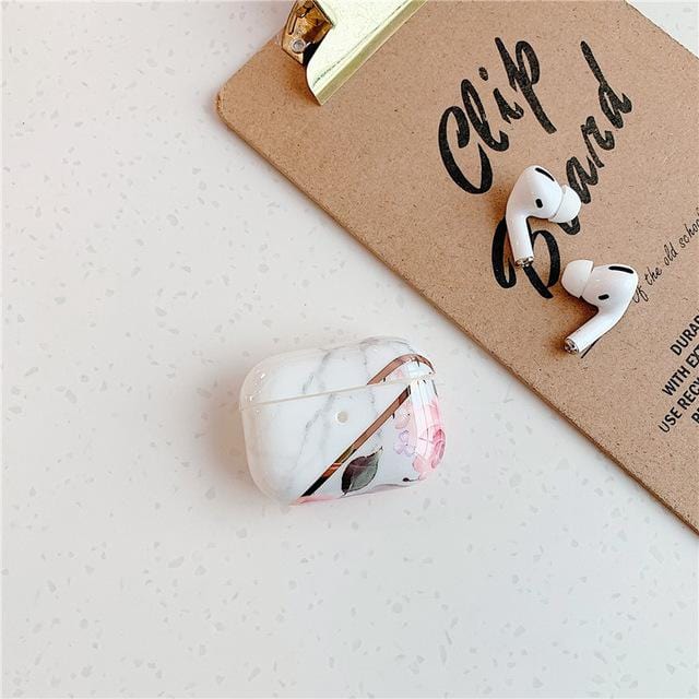 Fashion Luxury Marble Apple Airpods Case
