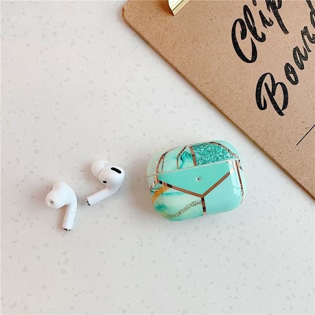 Fashion Luxury Marble Apple Airpods Case