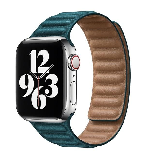 Leather Link Apple Watch Bands