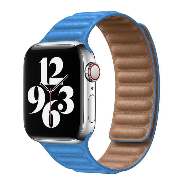 Leather Link Apple Watch Bands
