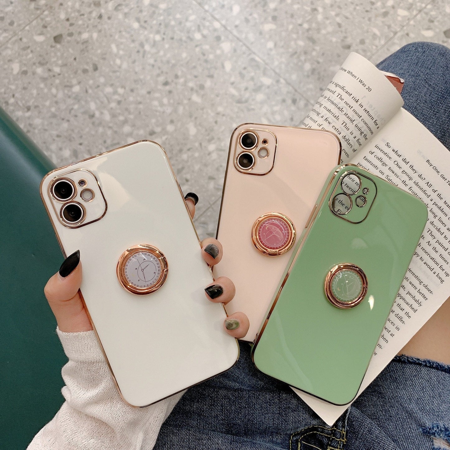 Ring Grip Holder iPhone Case