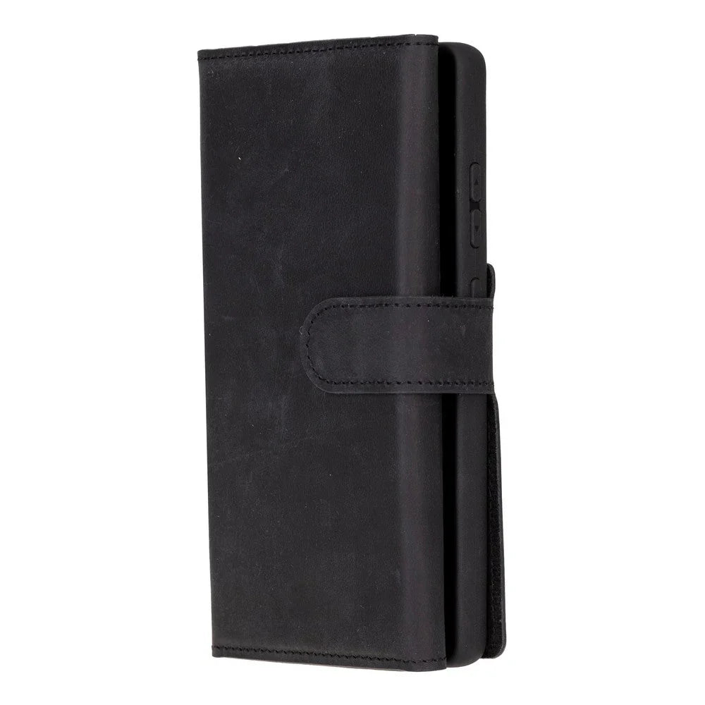 Santa Samsung Galaxy S25 Ultra Leather Detachable Wallet Case