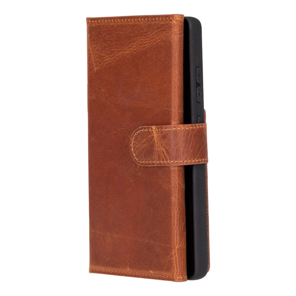 Santa Samsung Galaxy S25 Ultra Leather Detachable Wallet Case