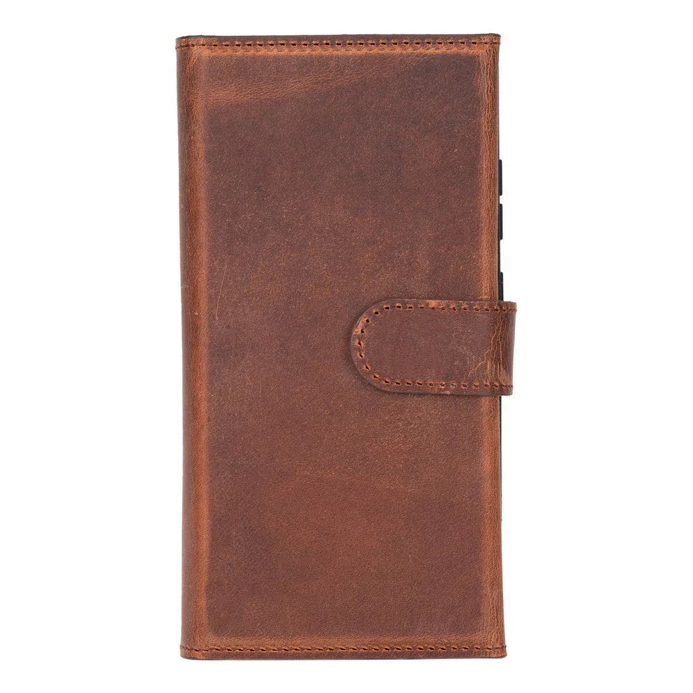 Santa Samsung Galaxy S22 Plus Leather Detachable Wallet Case