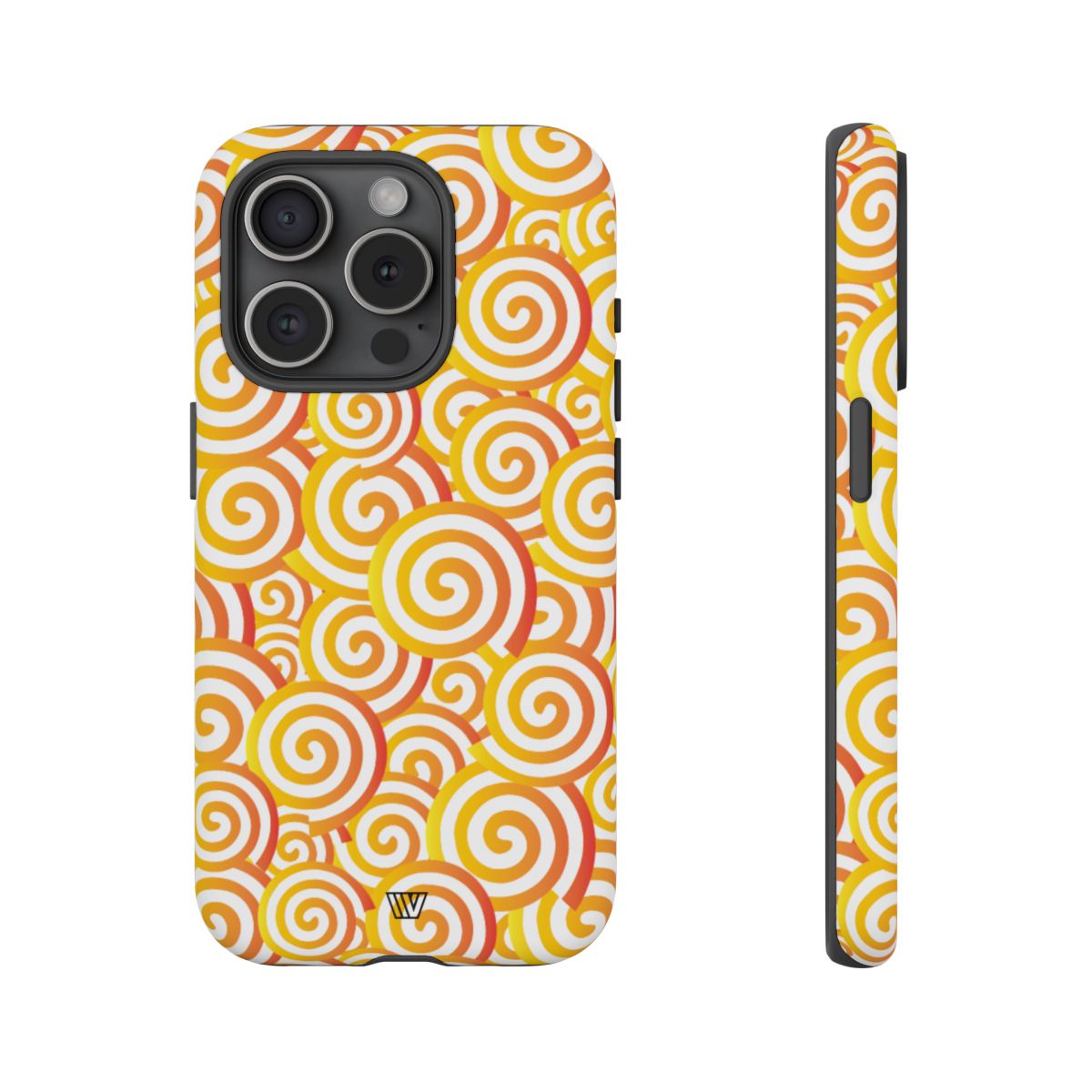 ABSTRACT SPIRAL ORANGE | Tough Phone Case