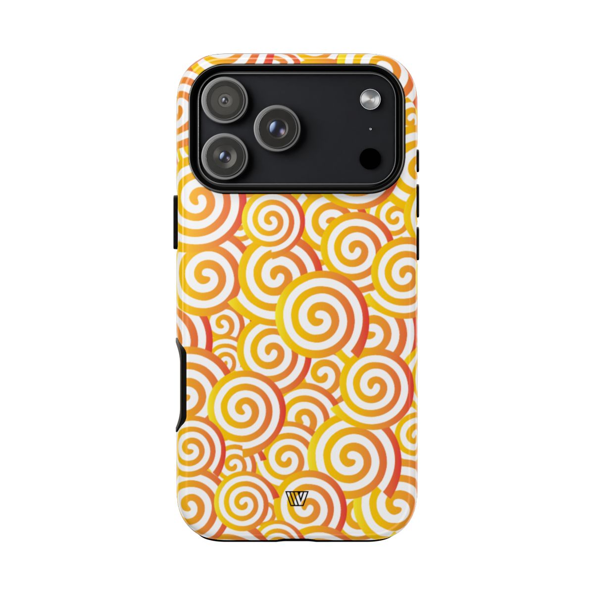 ABSTRACT SPIRAL ORANGE | Tough Phone Case
