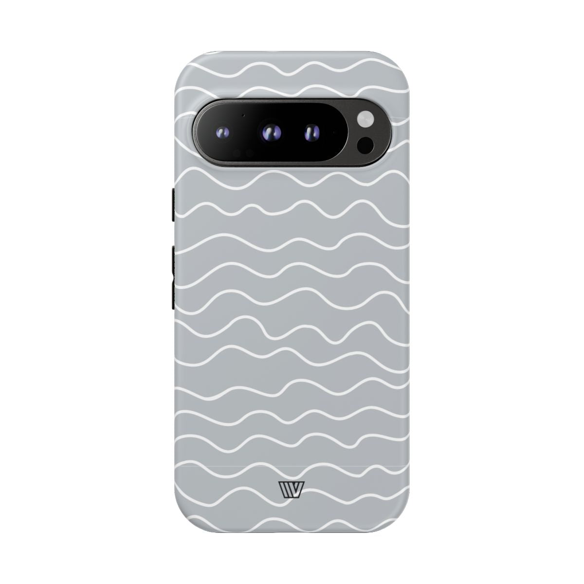 GRAY WAVES | Tough Phone Case