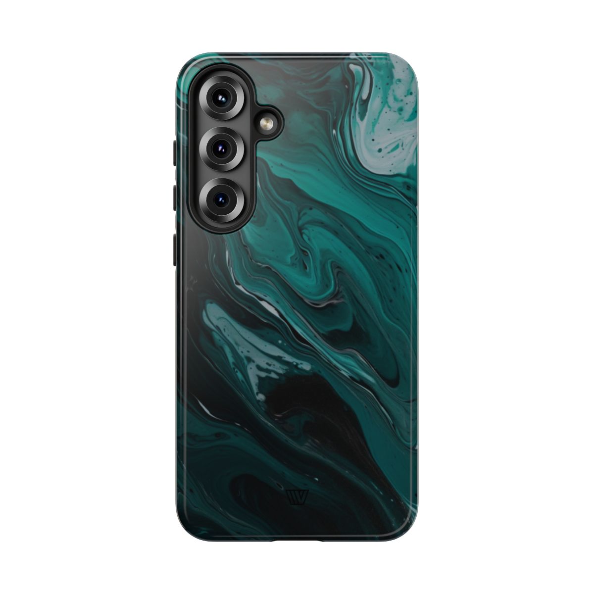 TEAL PAINT SWIRL | Tough Phone Case