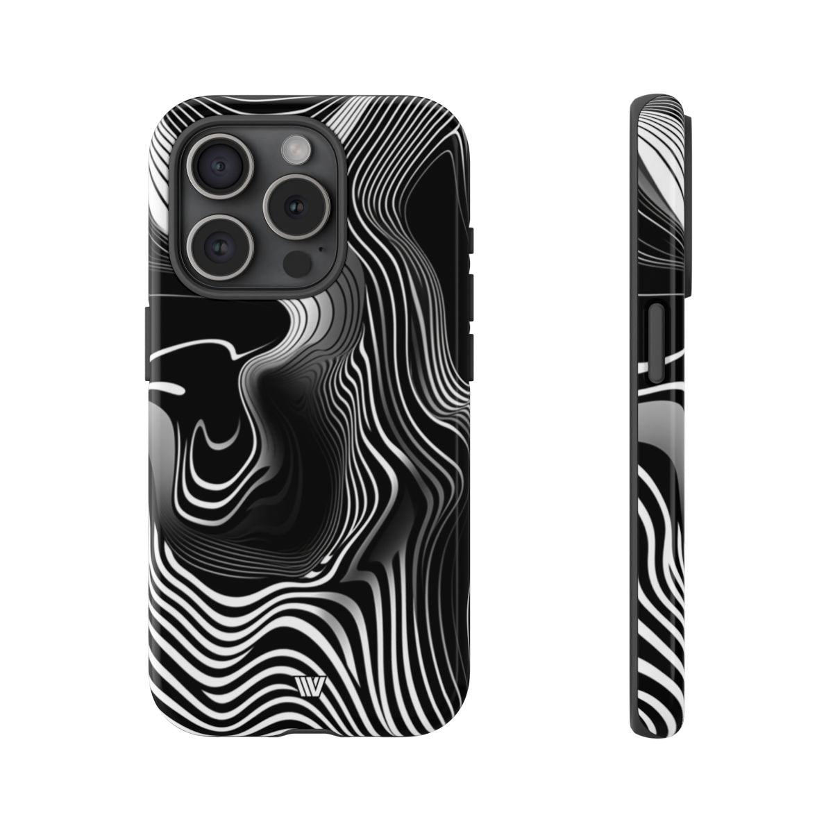 ABSTRACT ZEBRA STRIPES | Tough Phone Case