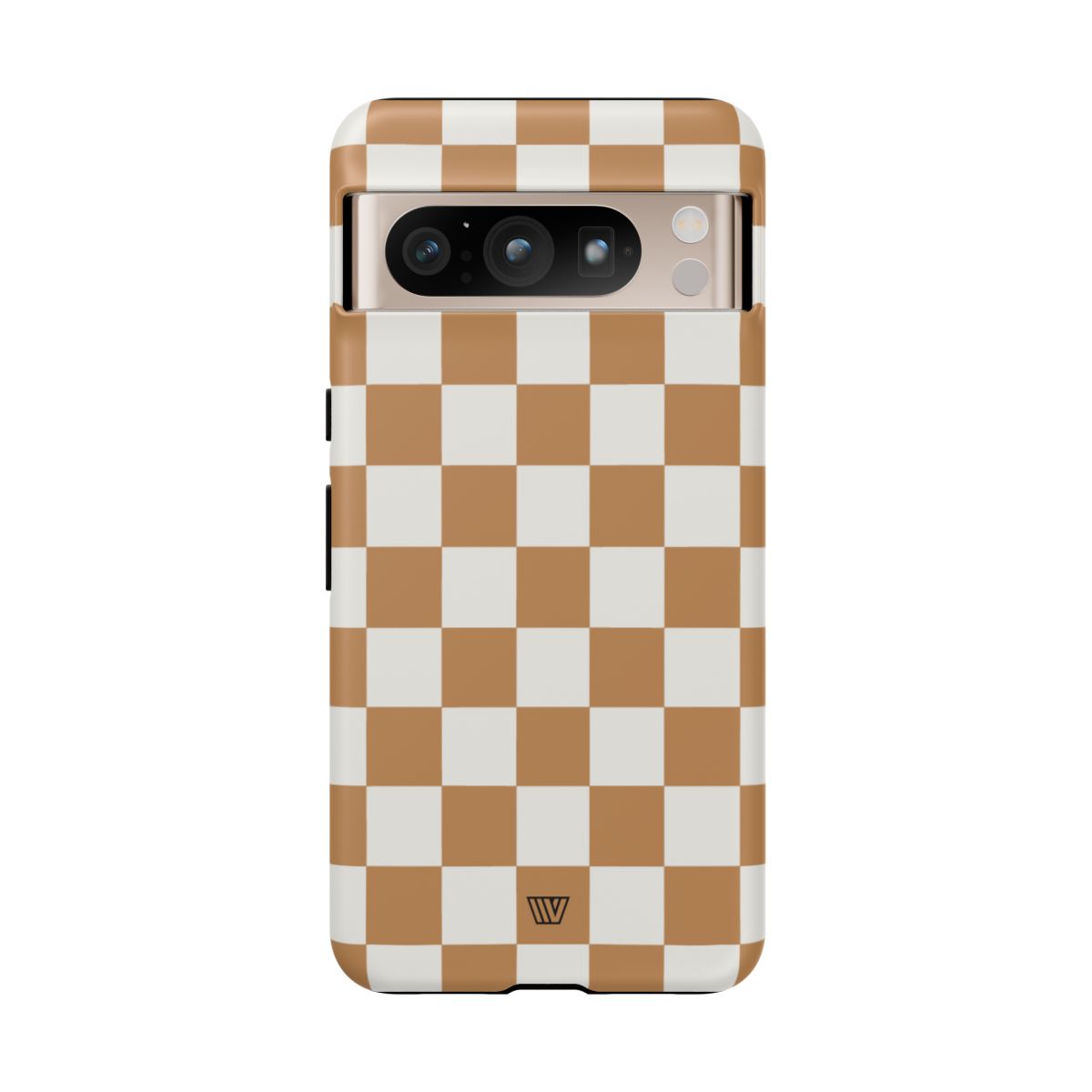 CHESTNUT CHECKERBOARD | Tough Phone Case