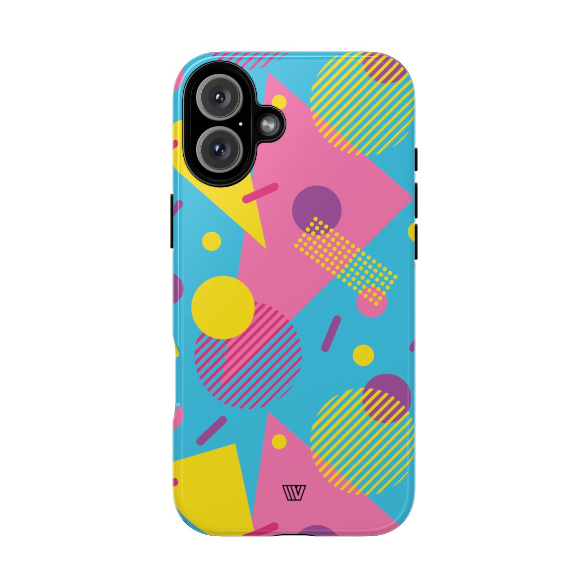 80s / 90s RETRO PATTERN LIGHT BLUE | Tough Phone Case