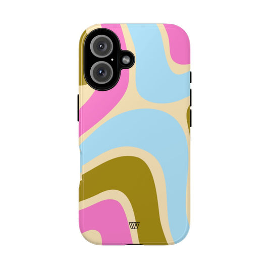 LARGE GROOVY WAVES | Tough Phone Case