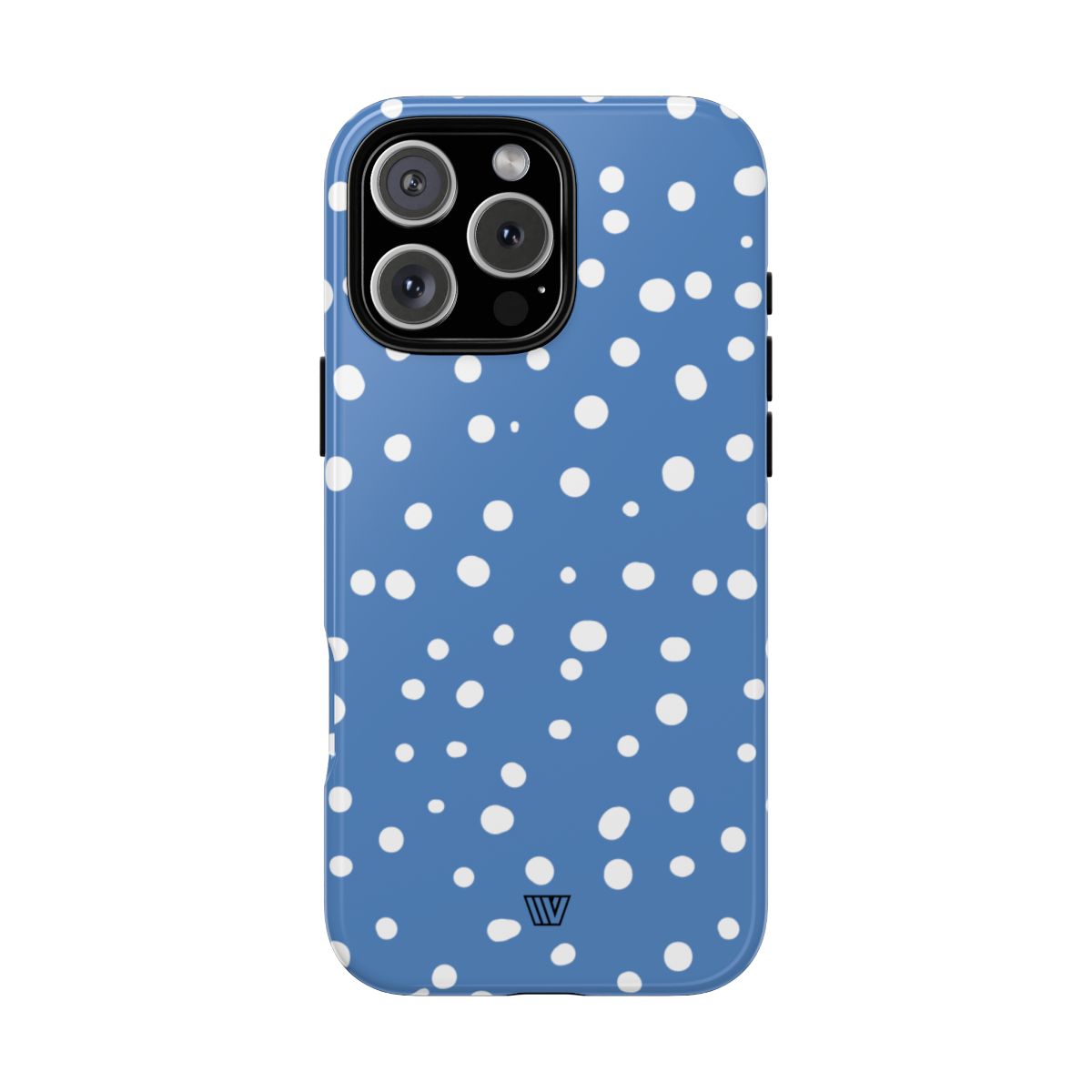 DUSTY BLUE DOTS | Tough Phone Case