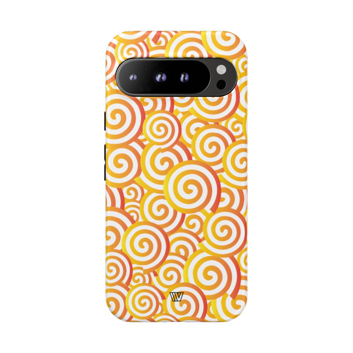 ABSTRACT SPIRAL ORANGE | Tough Phone Case