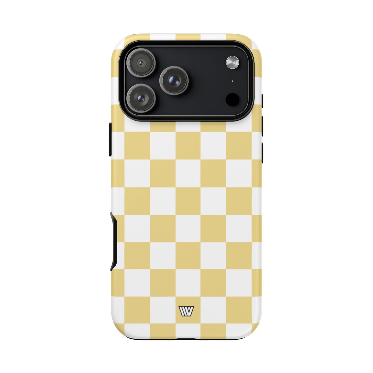 BANANA YELLOW CHECKERBOARD | Tough Phone Case