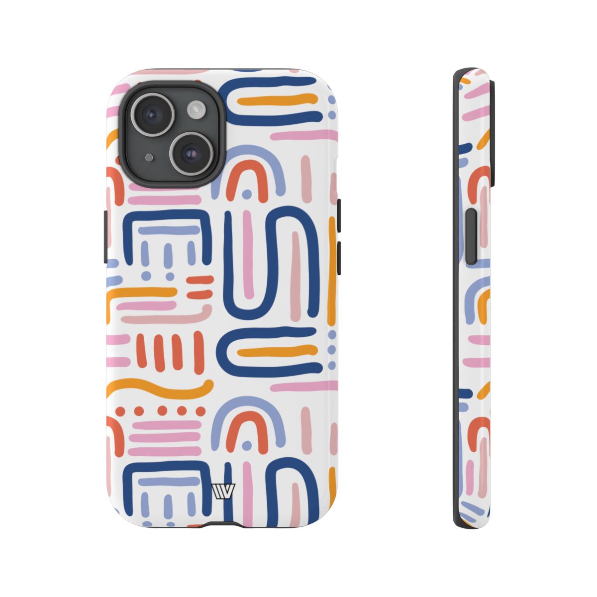 MEMPHIS BOLD LINES | Tough Phone Case