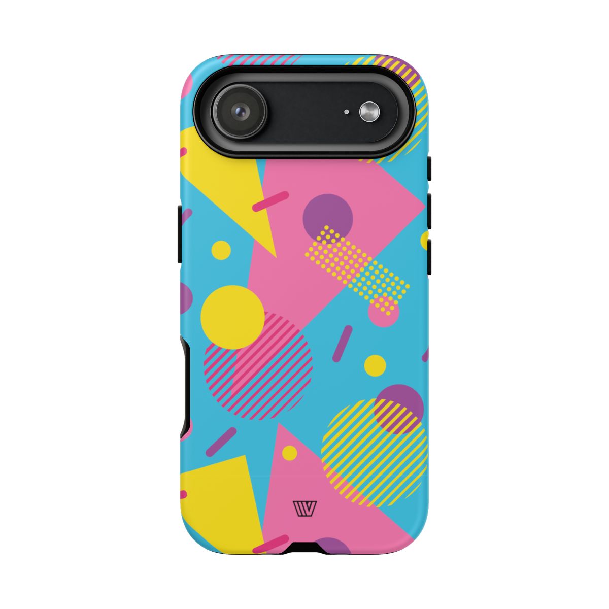 80s / 90s RETRO PATTERN LIGHT BLUE | Tough Phone Case